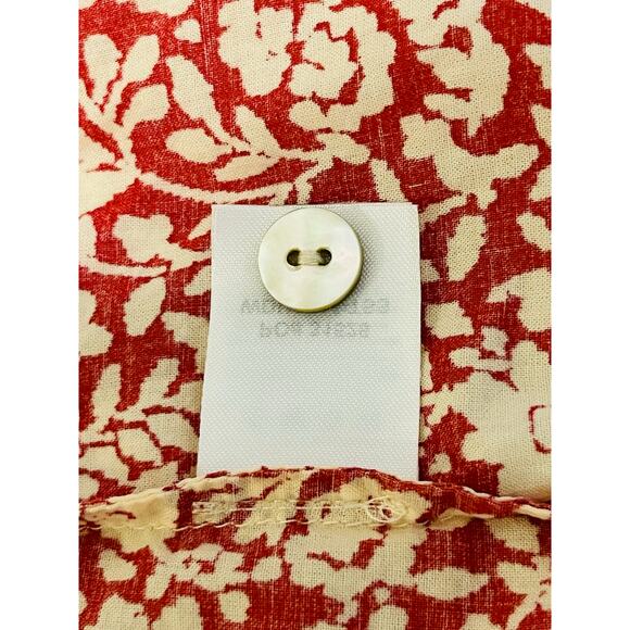 Faherty Carmen Midi Dress size S in Tandoori Floral - Picture 9 of 11